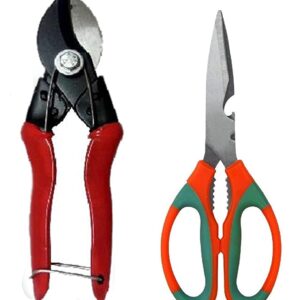 POTS AND PLANTS Garden Scissor, Garden Cutter Gardening Cut Tools - Set of 2