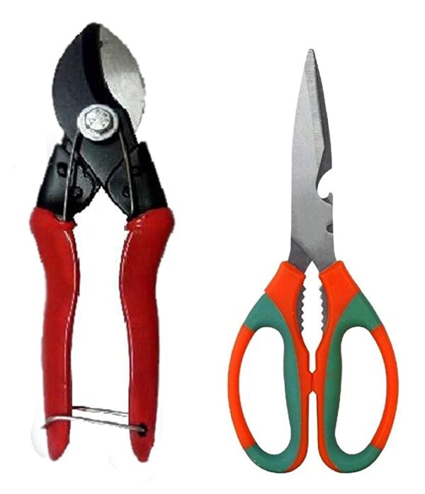POTS and Plants Gardening Tools Kit for All Your Gardening Needs - Garden Scissor, Garden Cutter