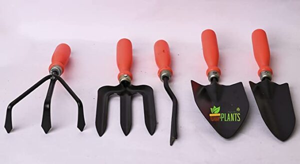 POTS and Plants Gardening Tools Kit for All Your Gardening Needs - 5 Pcs Gardening Tools Kit