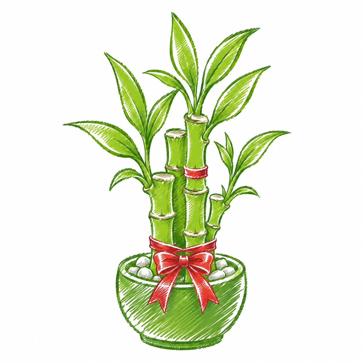 Lucky Bamboo Plant